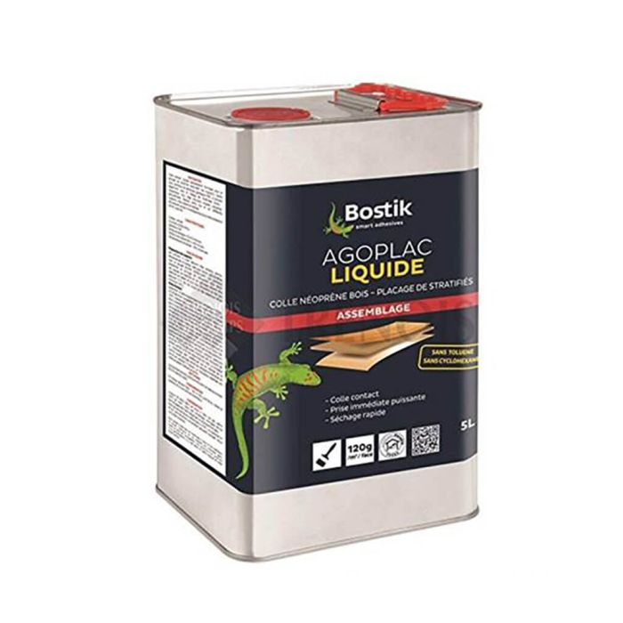 Colle bostik agoplac liquide bidon 5 litres