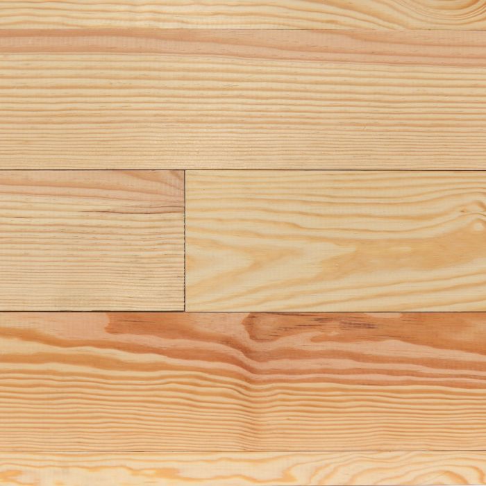 Parquet pin 140 x 23 mm brut sans noeud