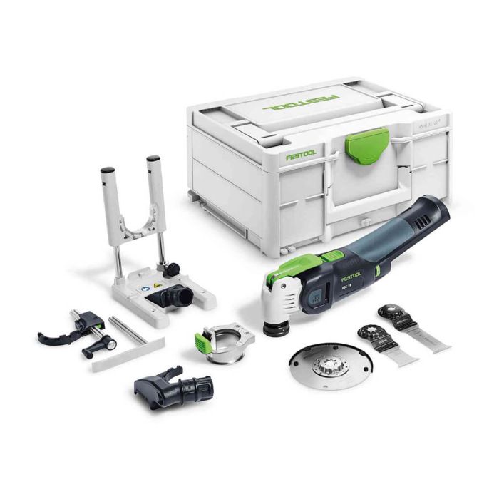 Outil oscillant OSC Festool 18 E-BASIC-Set VECTURO