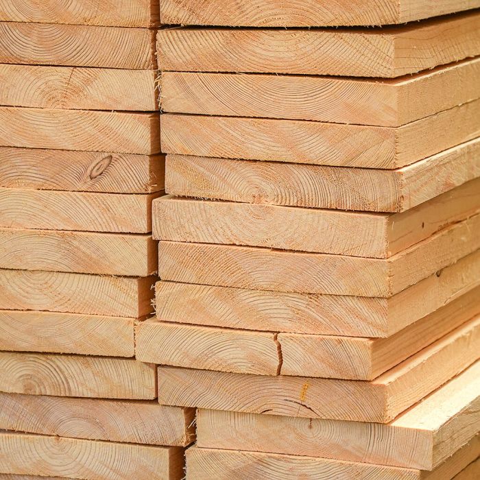 Sapin nord blanc 32 x 225 x 5100 mm choix US.