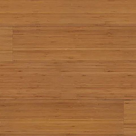 Parquet bambou vertical caramel verni tradition