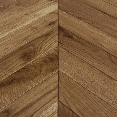 Parquet chêne haussmann 90 x 16 mm Verni satiné 1063 RU/CA