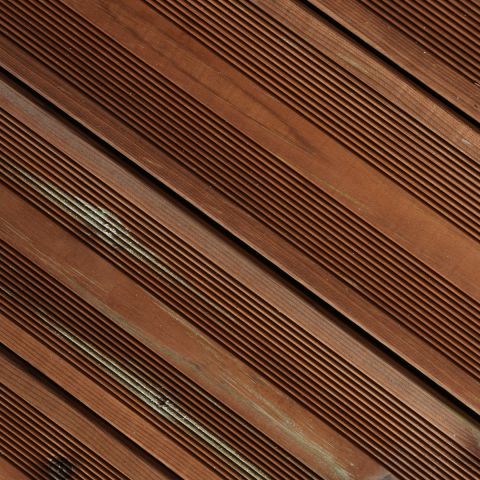 Terrasse pin sylvestre 145 x 26 mm choix AB+ striée traité cl IV Brun